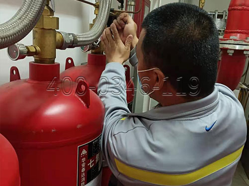 消防維保-氣體滅火鋼瓶維保