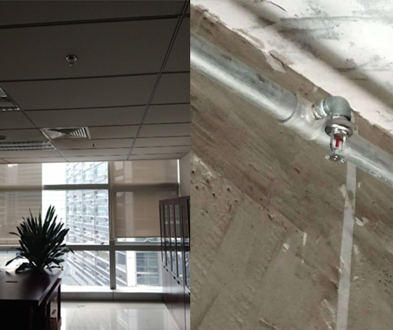 消防噴淋頭的布置規(guī)范問答