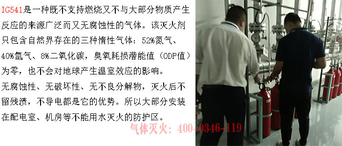 機(jī)房氣體滅火